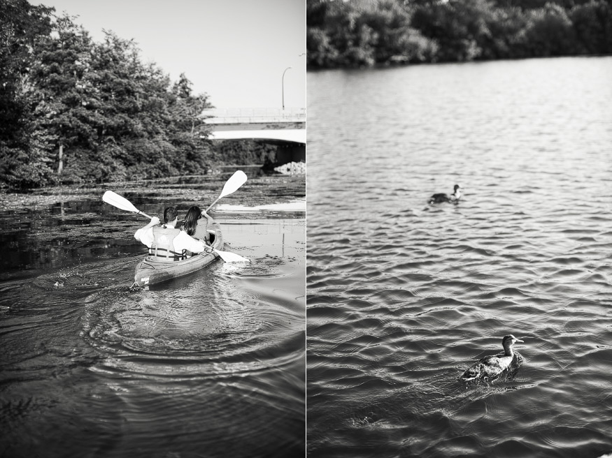 Ann Arbor Engagement Photographs 17 Ann Arbor engagement photographs, Gallup Park, kayaking