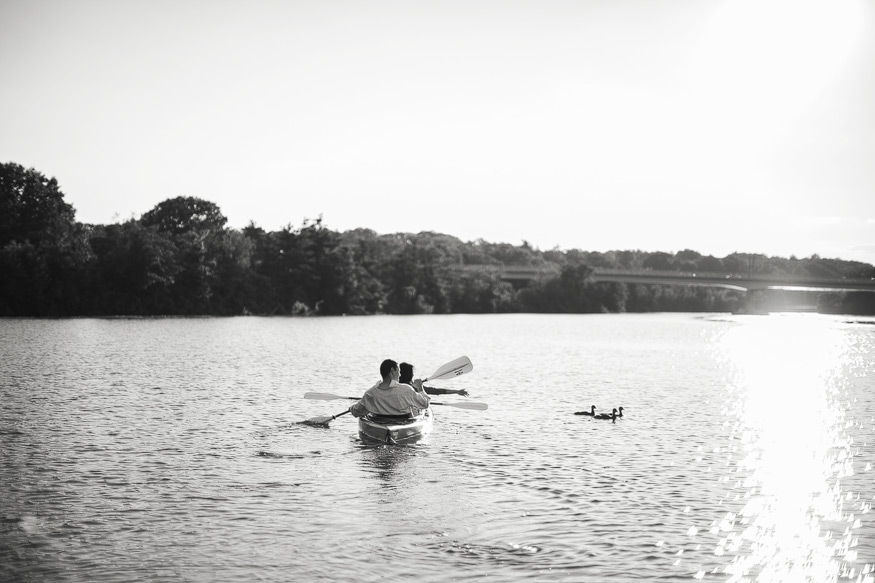 Ann Arbor Engagement Photographs 18 Ann Arbor engagement photographs, Gallup Park, kayaking