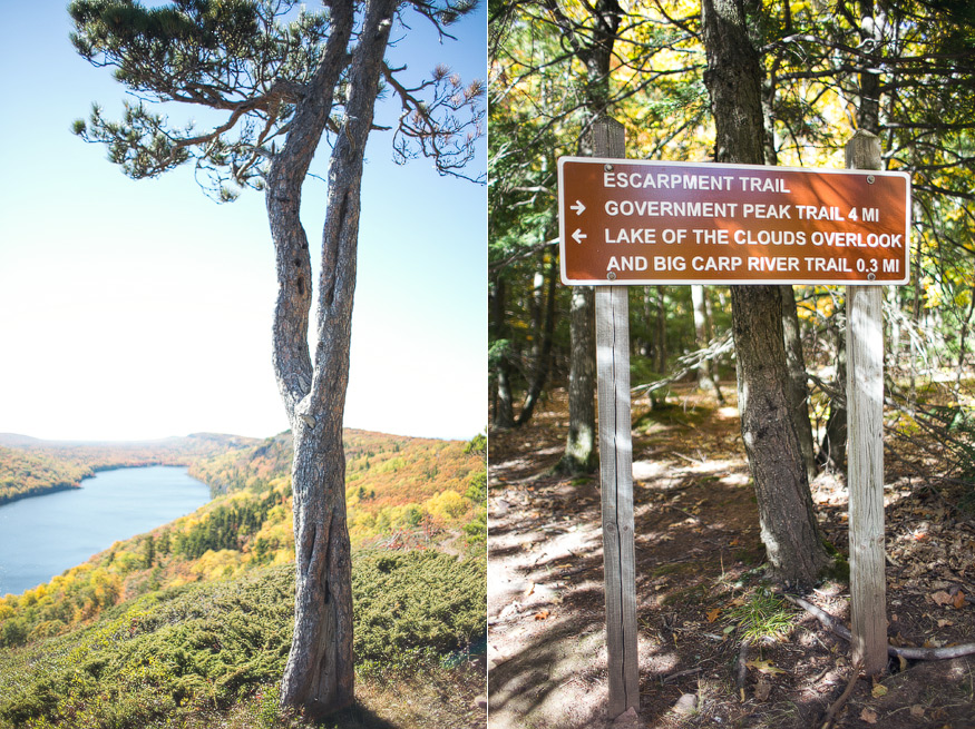 porcupine mountains state park - nicole haley photography 5B porcupine mountains state park - nicole haley photography - lake of the clouds - escarpment trail