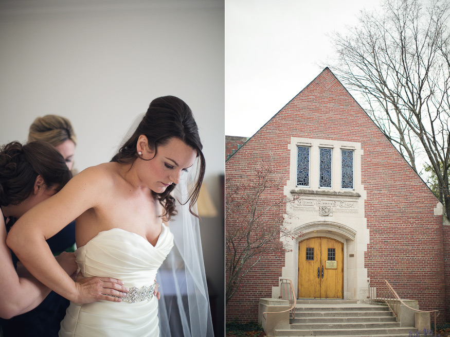 MSU Alumni Chapel Wedding by Nicole Haley Photography