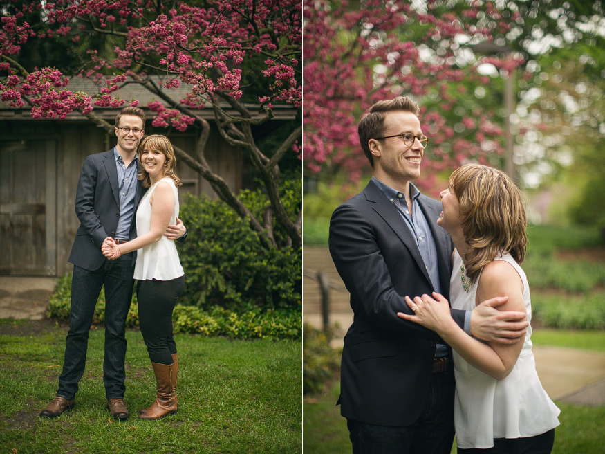 East Lansing engagement session, Michigan spring photography