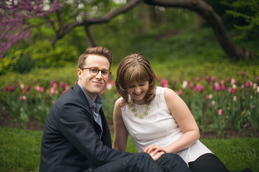 East Lansing engagement session, Michigan spring photography