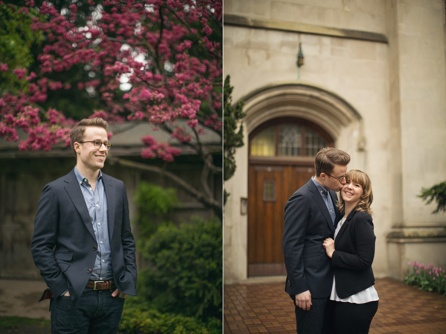 East Lansing engagement session, Michigan spring photography