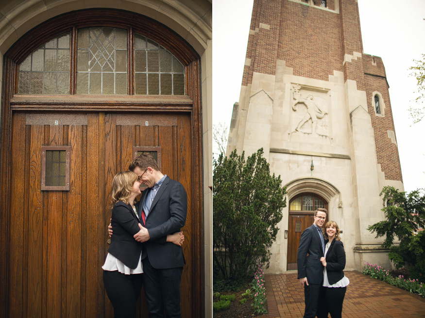 East Lansing engagement session, Michigan spring photography