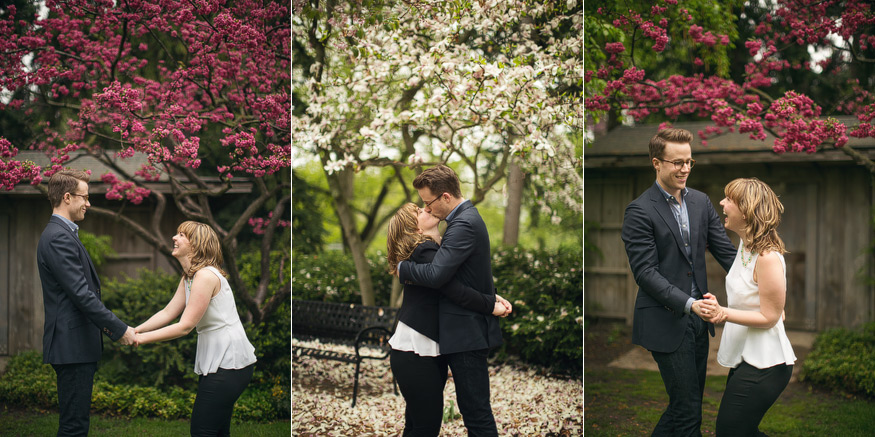 East Lansing engagement session, Michigan spring photography